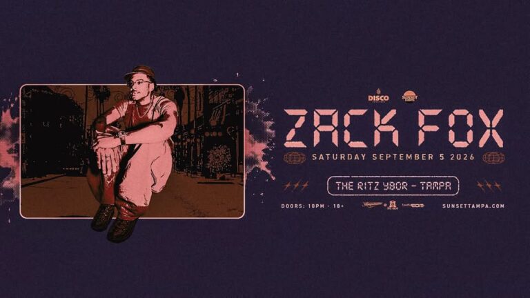 ZACK FOX - Tampa, FL at The RITZ Ybor
