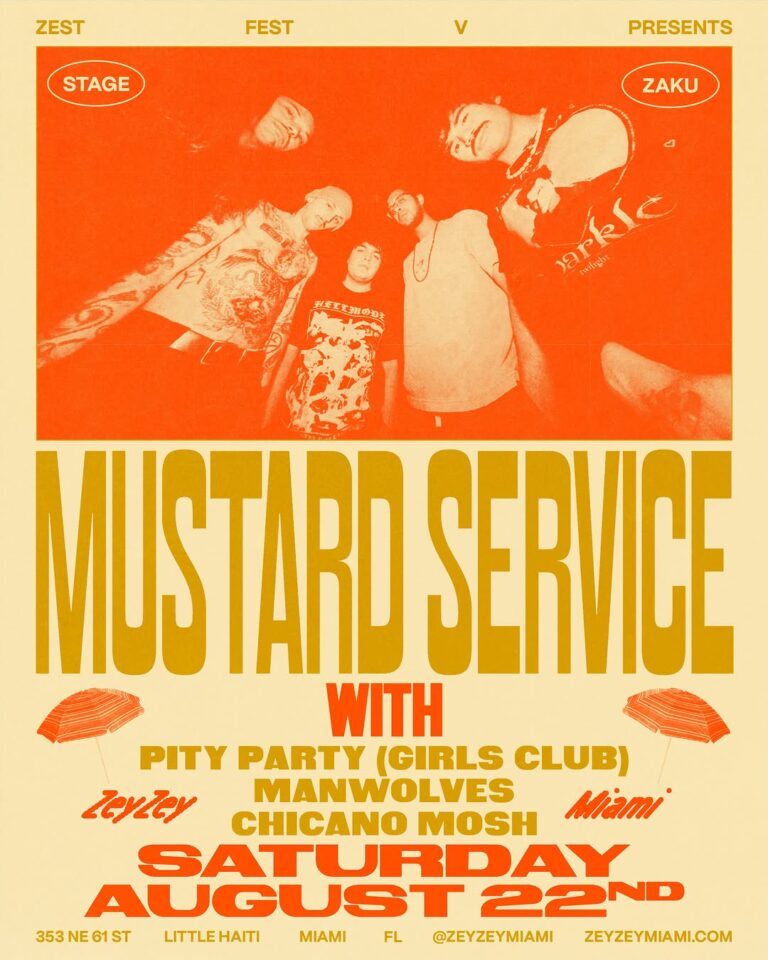 Zest Fest V: Mustard Service at ZeyZey