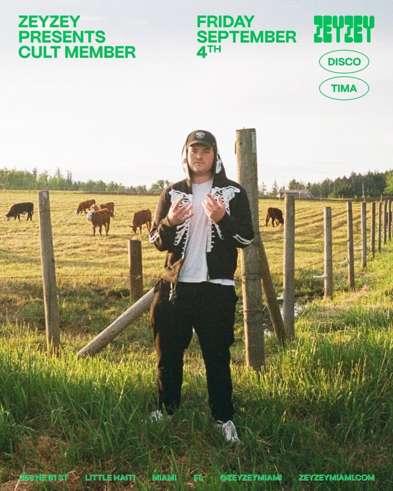 ZeyZey Presents Cult Member at ZeyZey