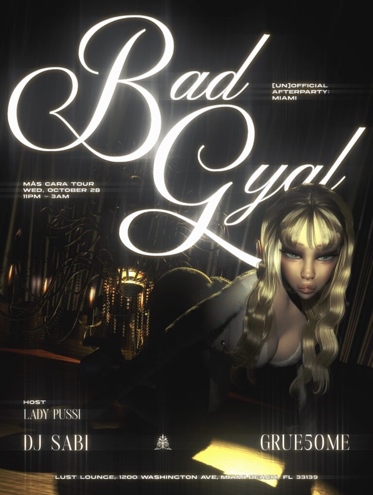 Bad Gyal Más Cara Tour Unofficial Afterparty: Miami • presented by Hyperperreo at Miami Beach