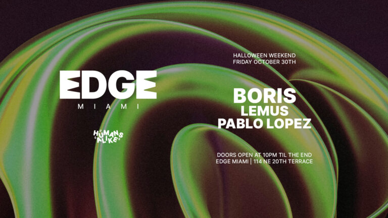 BORIS at EDGE Halloween Weekend at Edge Miami