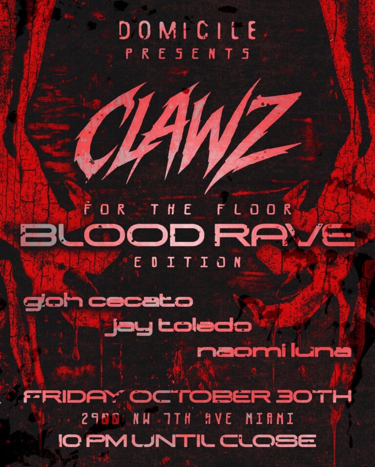 Clawz for the Blood Rave at Domicile