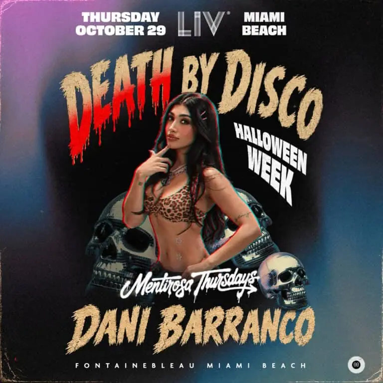 Dani Barranco at LIV Nightclub Miami