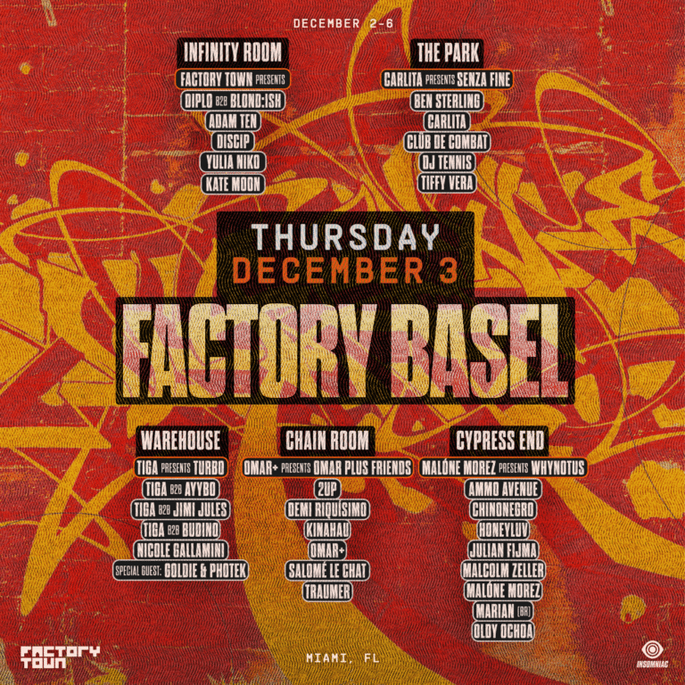 Factory Basel (Thursday) at Factory Town
