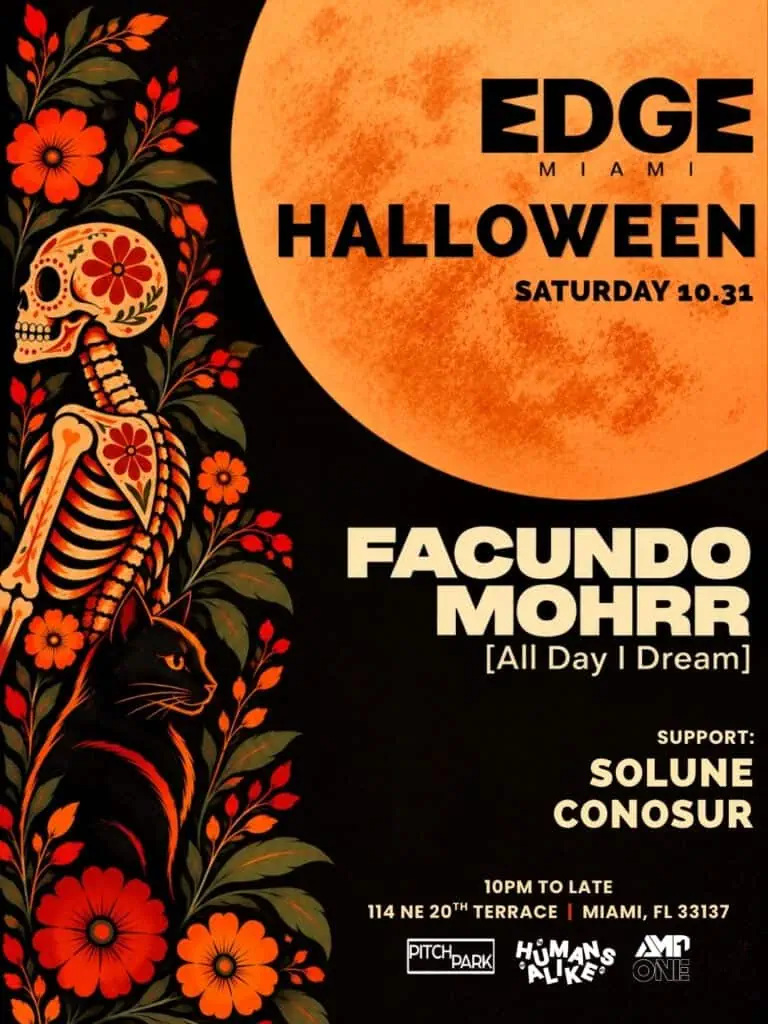 Halloween: Facundo Mohrr, Conosur, Solune at Edge Miami