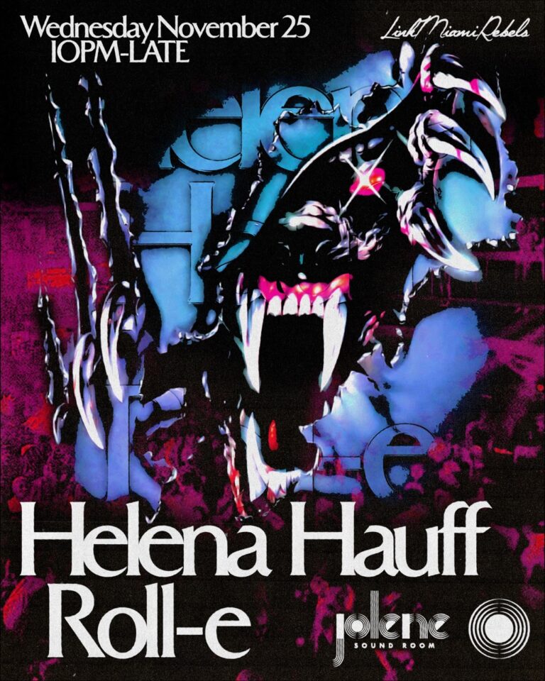 Helena Hauff at Jolene Downtown Miami