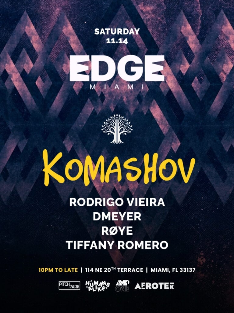 Komashov, Rodrigo Vieira, DMeyer, Røye, Tiffany Romero at Edge Miami