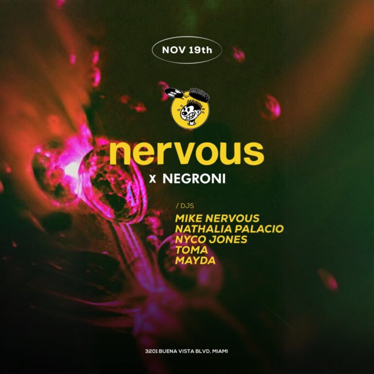 Nervous X Negroni DJ Showcase at Negroni Bistro & Sushi Bar