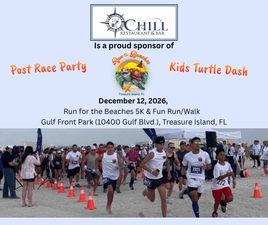 Run for the Beaches 5K & Fun Run/Walk (Post Race Party at Chill) at Gulf Front Park