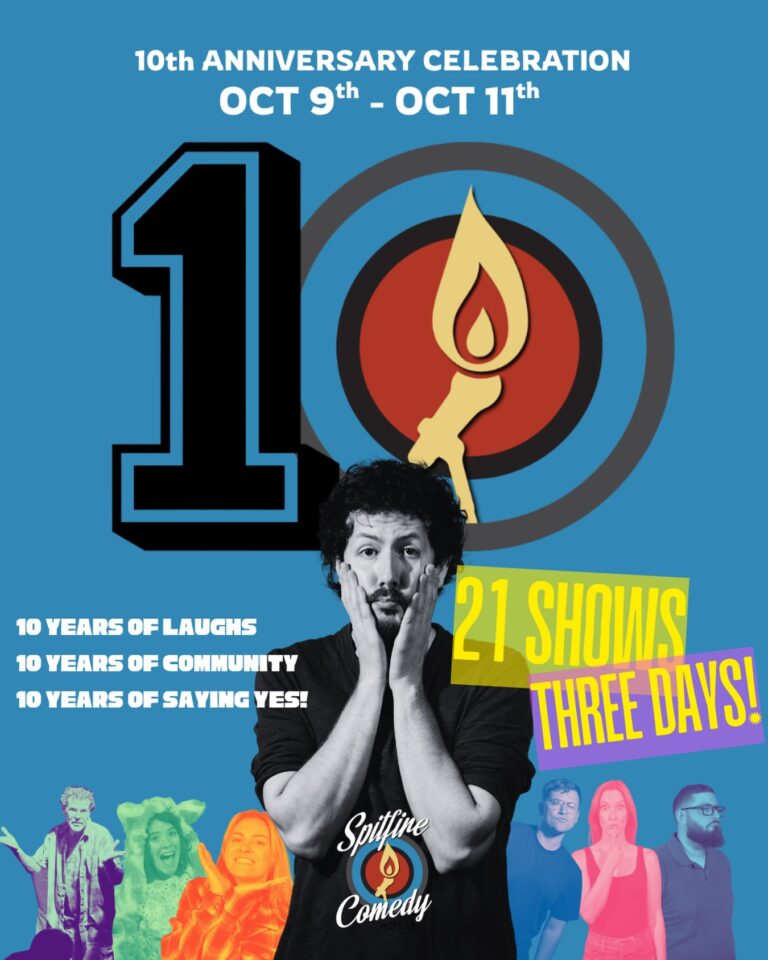 Spitfire Comedy House 10th Anniversary Celebration at Spitfire Comedy House