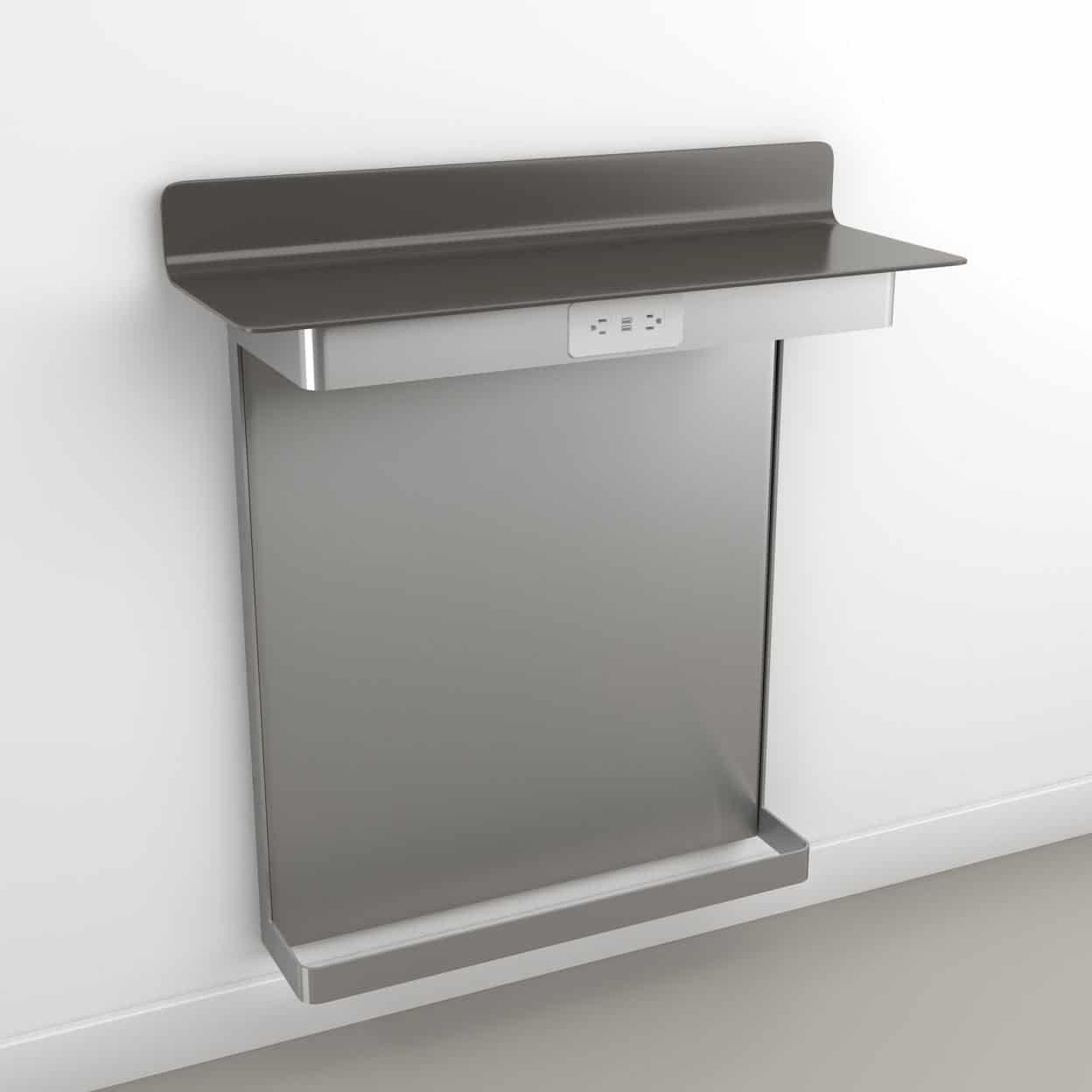 Worktable with Footrail
