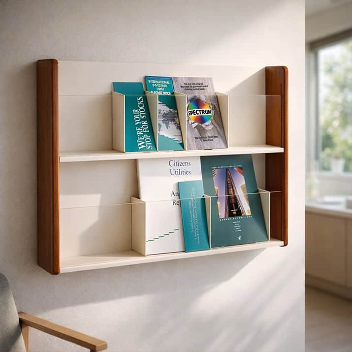 Literature + Magazine Racks