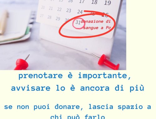 OGNI APPUNTAMENTO DI DONAZIONE CONTA