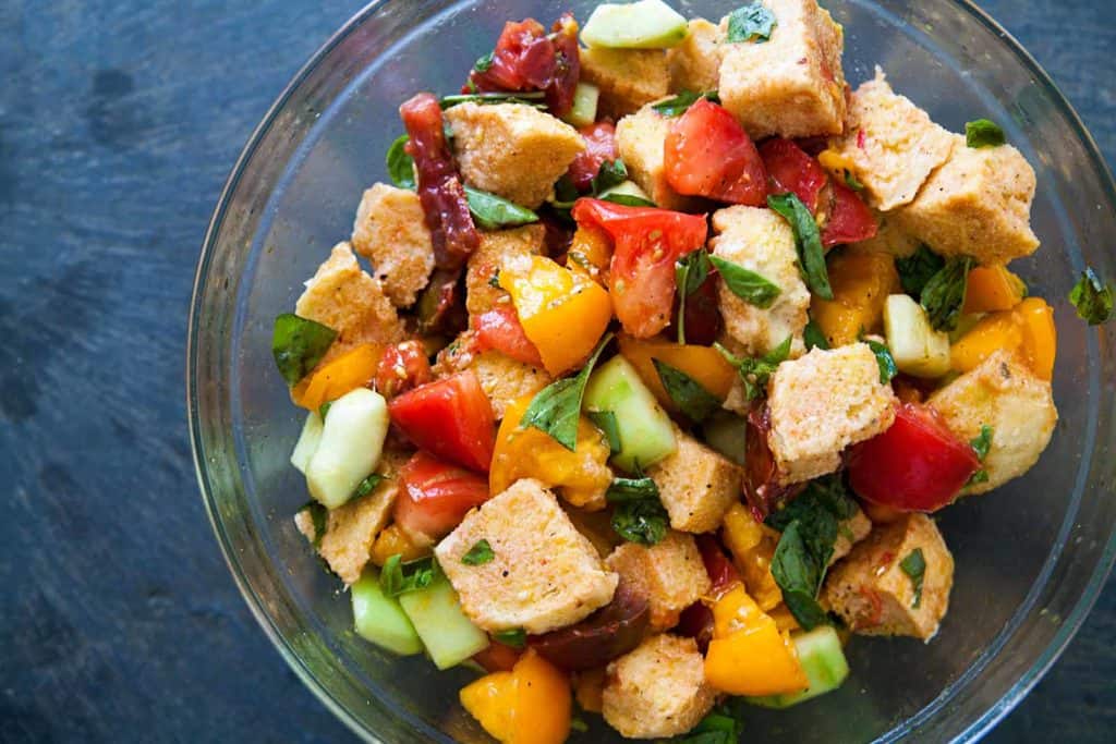 Panzanella Bread Salad from Simply Recipes
