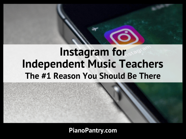 Instagram for Independent Music Teachers
