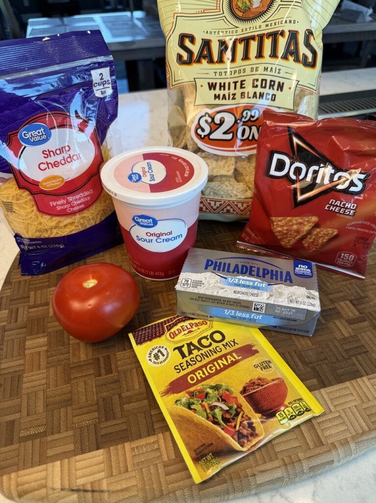 taco dip ingredients