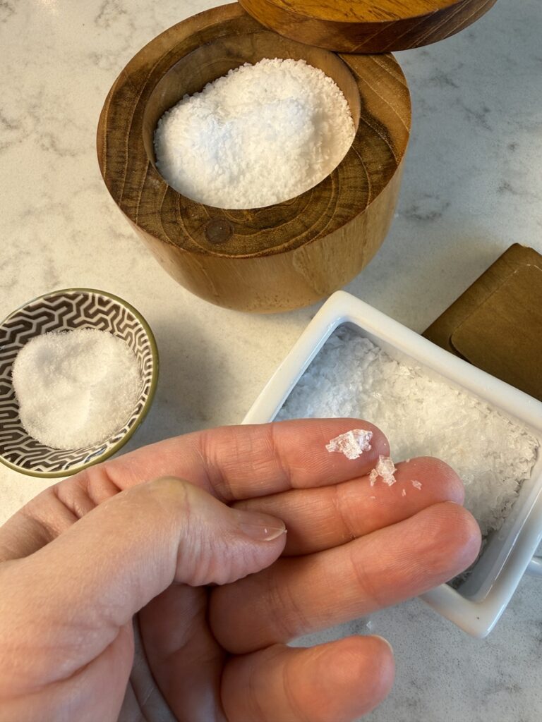 flaky salt