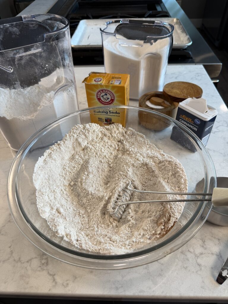 mix dry ingredients
