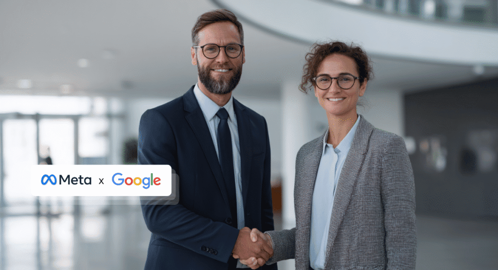Meta and Google shaking hands on their new deal