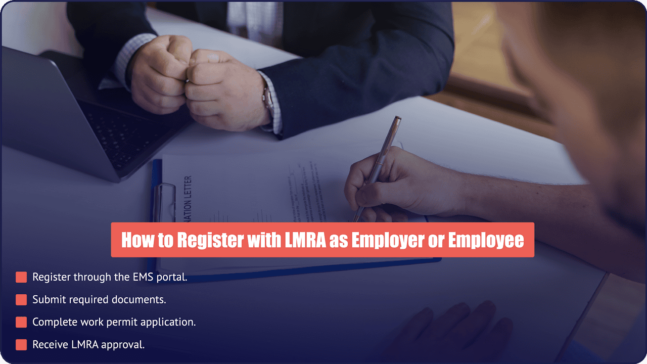 How to Register with LMRA in Bahrain | PI Startup Advisory PI Startup Advisory guide showing how to register with LMRA as an employer or employee in Bahrain.