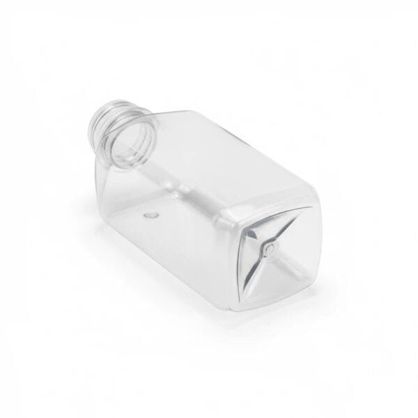 32oz Square Clear Recyclable PET Plastic Bottles for Juice