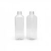 32oz square clear recyclable pet plastic bottles for juice | 124/case