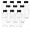 16oz square juice bottle wholesale pet bottle with caps