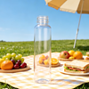 These 12oz (350ml) round PET plastic bottles are suitable for outdoor dining and can be used to dispense juices and beverages.