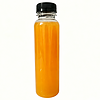 Customizable 12oz (350ml) round PET plastic bottles for juice and beverages, supplied directly from the manufacturer.
