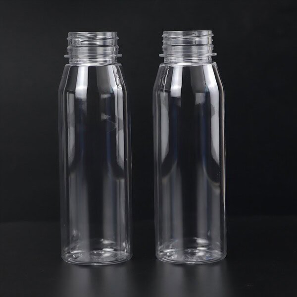 Wholesale 8oz 250ml PET juice bottles with tamper-evident caps