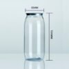 Clear PET soda cans with pop‑top easy open lids. 22 oz plastic beverage cans for juice, bubble tea, cold drinks.