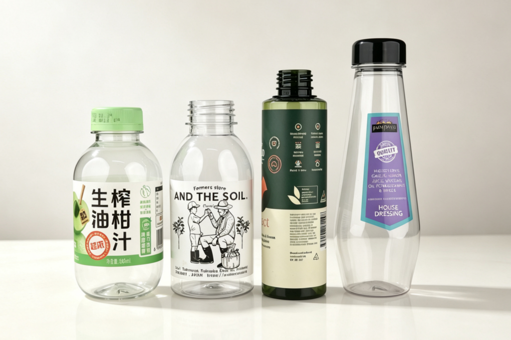 Customized Labels for PET Plastic Bottles and Cans - Case Studies