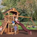 Adventure Outlook 2 Wooden Swing Set