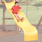 Double Wall Wave Slide 10' Yellow