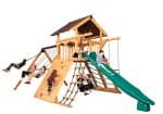Olympian Peak XL 1 w/ Mahogany Tarp Roof Playset - Image 2