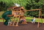 Olympian Summit XL 3 Wooden Swing Set