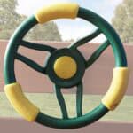 Steering Wheel Green