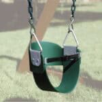 Toddler Bucket - Green - 72" Soft Grip (9' Swing Beam)