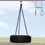 Tire Swivel Swing - 44" w/ Hdw