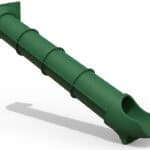 Tube Slide 90 Degree Turn 9' Green