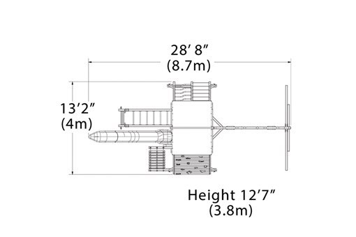 Olympian Peak XL 3 Playset - Image 3