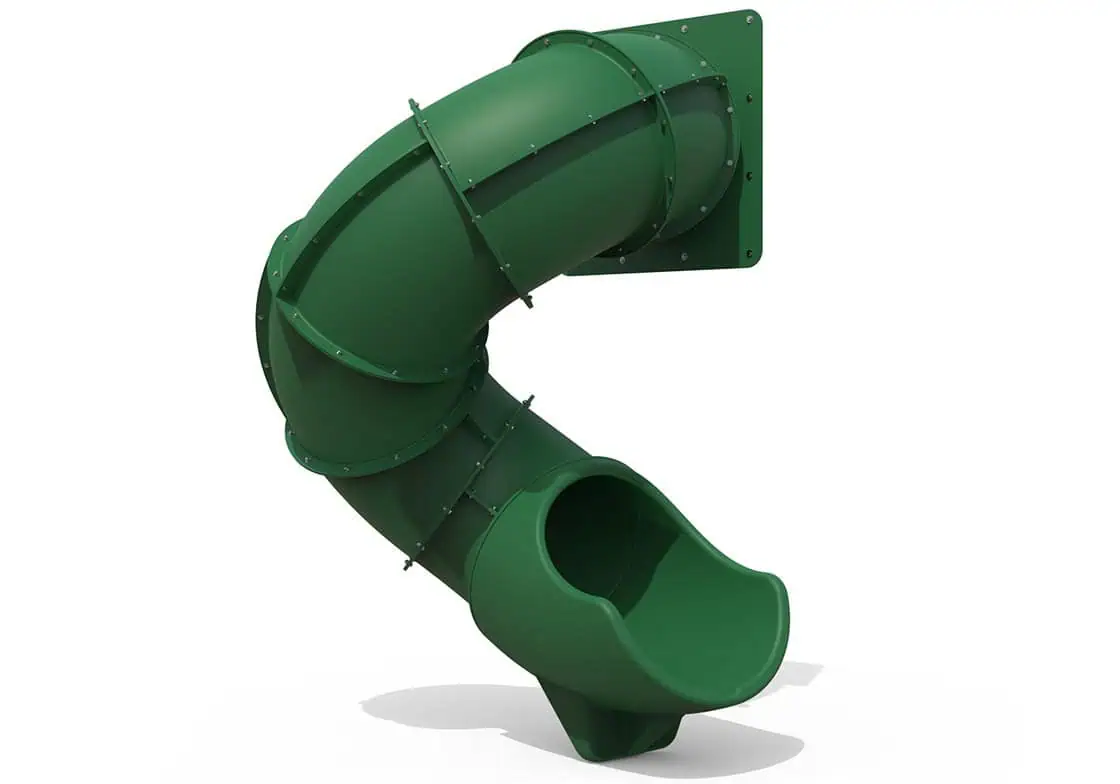 Spiral Tube Slide 6' Green - Image 1