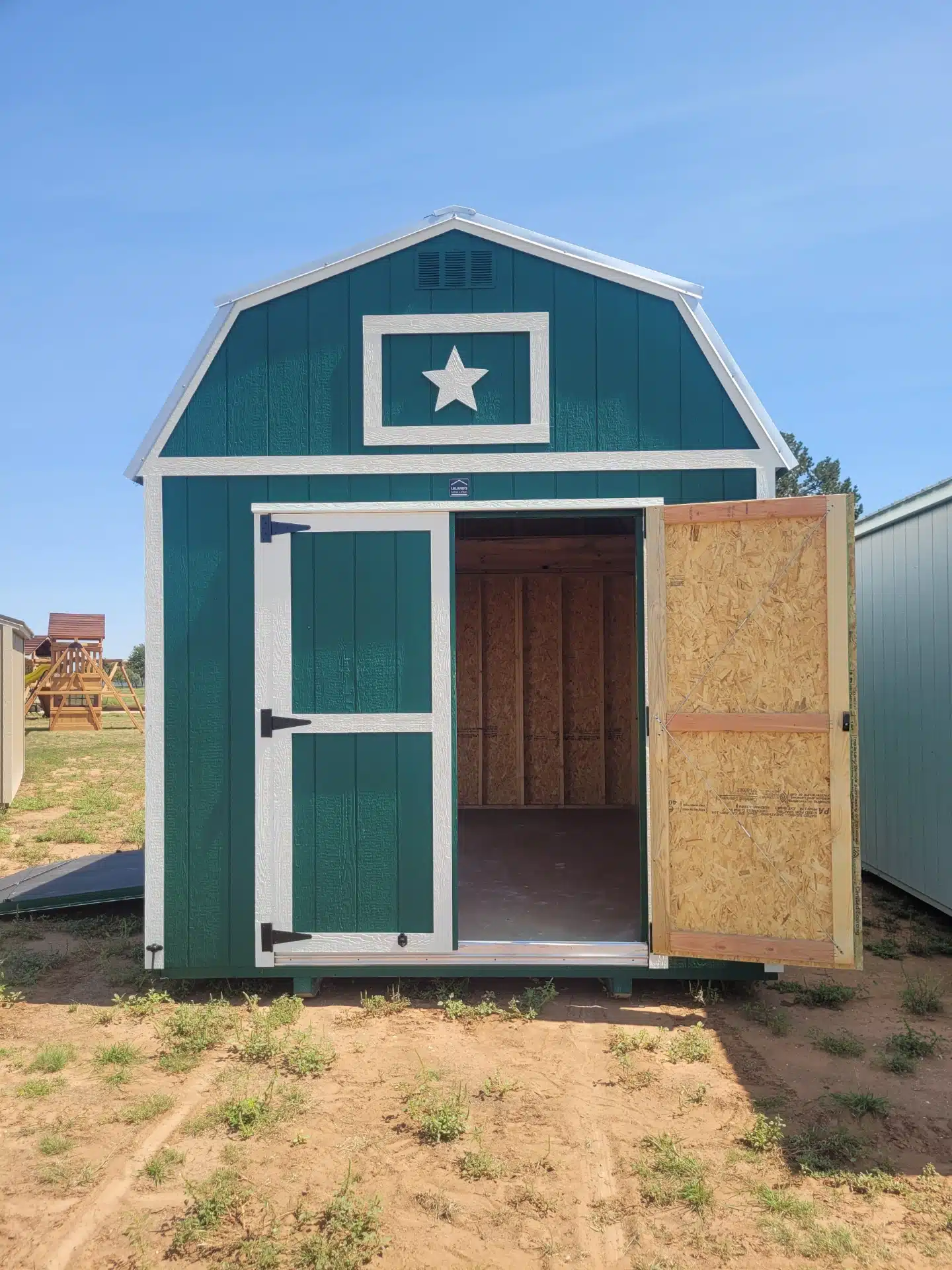 shed-for-sale-lubbock-lofted-barn2 SOLD- 10'x16' Lofted Barn - Lubbock/Wolfforth, TX. Area Only - Image 1