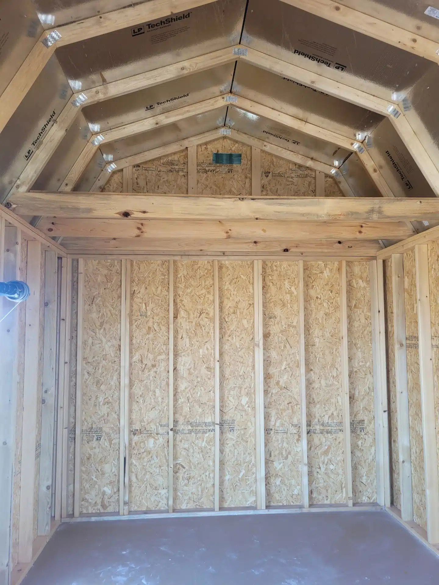 SOLD- 10'x16' Lofted Barn - Lubbock/Wolfforth, TX. Area Only - Image 3
