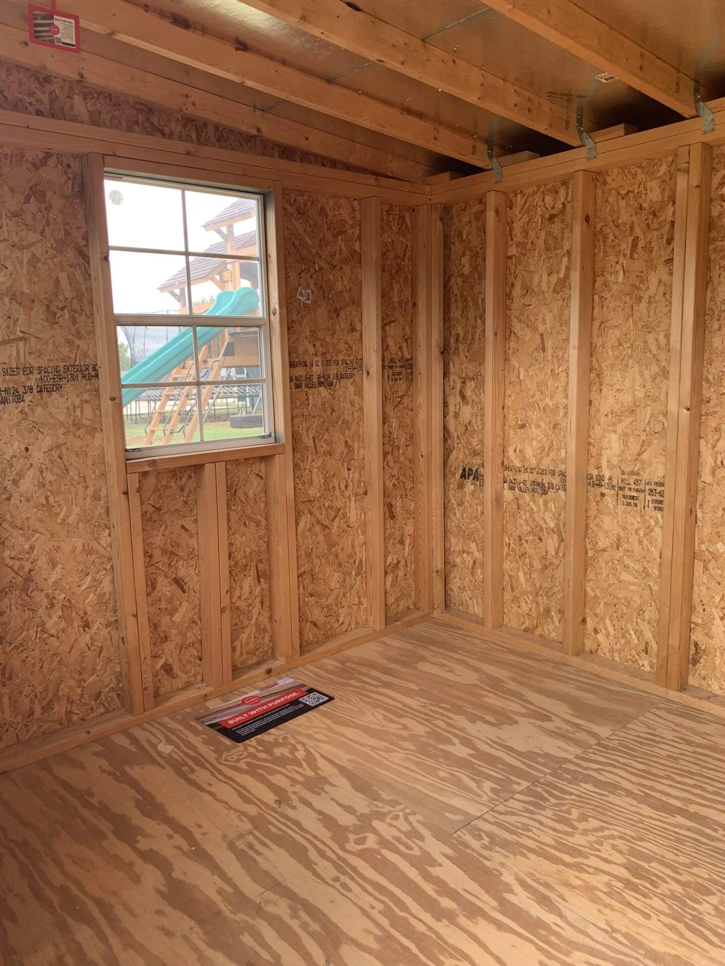 8x12 Studio Shed- North TX. Area Only - Image 5
