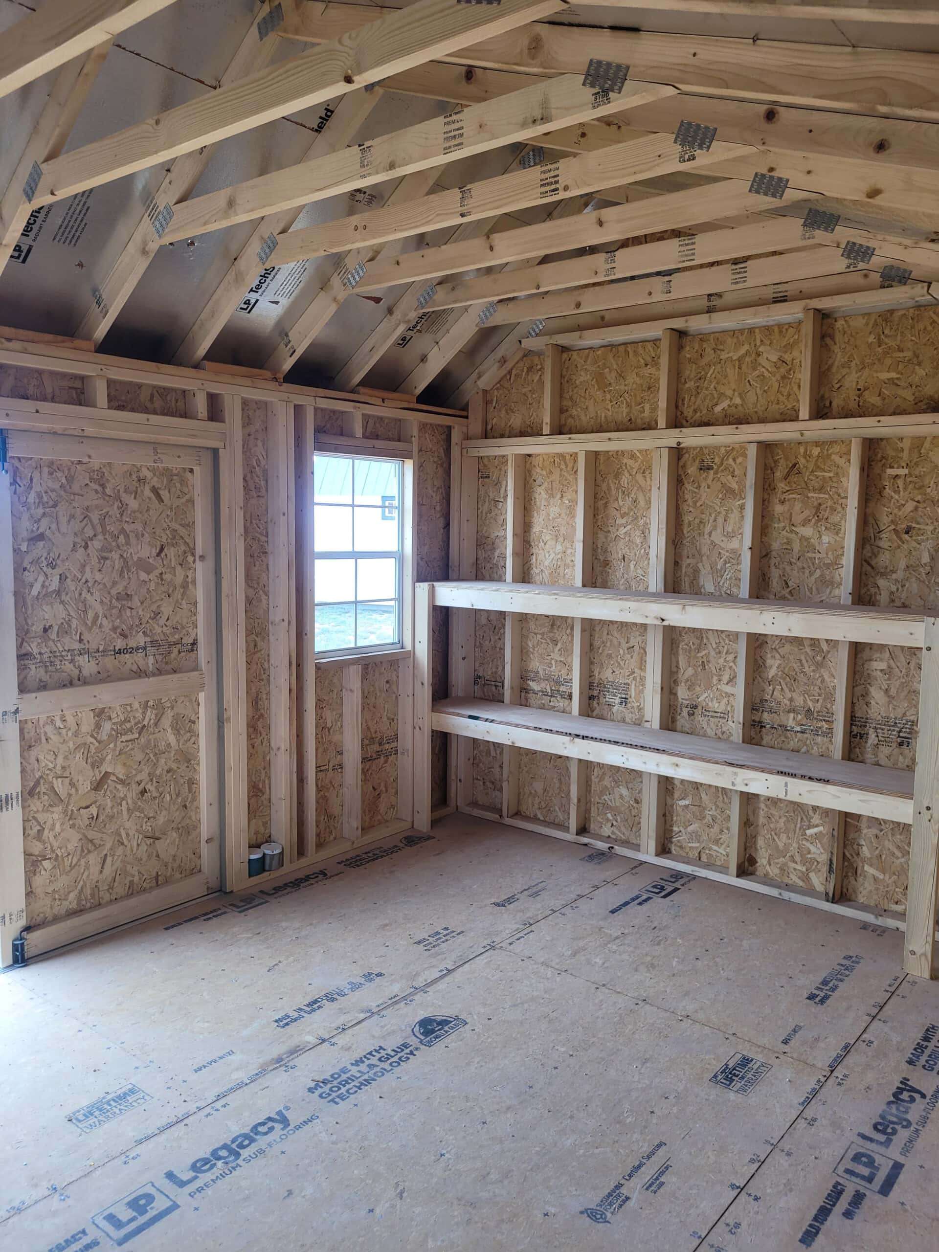 12x16 Garden Shed, Lubbock/Wolfforth, TX. Area Only - Image 4
