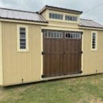 8x18 Chalet Shed, Aubrey, TX. Area Only- SOLD
