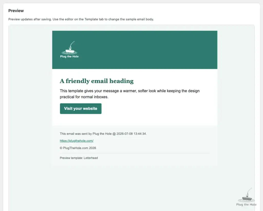 plugthehole email design adjuster 5