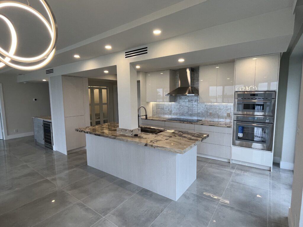 kitchen remodel modern open layout