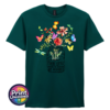 Every Little Thing floral lyric unisex T-shirt marine green - Print Unleashed
